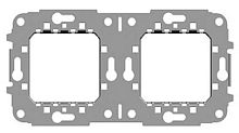 Суппорт ABB Niessen Zenit 2-м. 4 мод. без монтажных лапок N2272.9