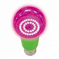 Фито-лампа светодиодная для растений Uniel LED-A60-9W/SP/E27/CL ALM01WH 9Вт 220В А60 Uniel — купить по цене от 800 ₽ | ПрофБезопасность