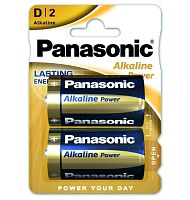 Элемент питания Panasonic LR20 Alkaline Power BL*2 (цена за 1 шт.) (батарейка) картинка