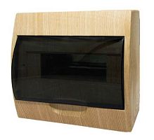 Бокс пластиковый EKF PROxima ЩРН-П-10 (200x222x95мм) IP41 светлое дерево 