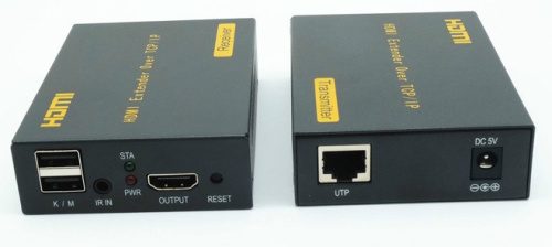 Приемопередатчик HDMI KVM Extender фото 2