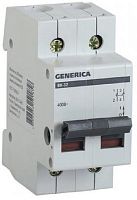 Выключатель нагрузки (мини-рубильник) IEK GENERICA ВН-32 2п 40А тип AC