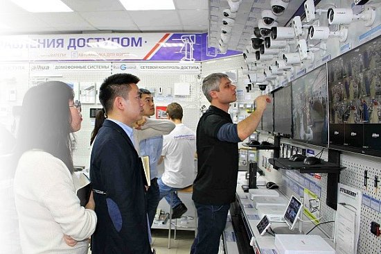 Делегация Dahua Technology в гостях у компании ПрофБезопасность