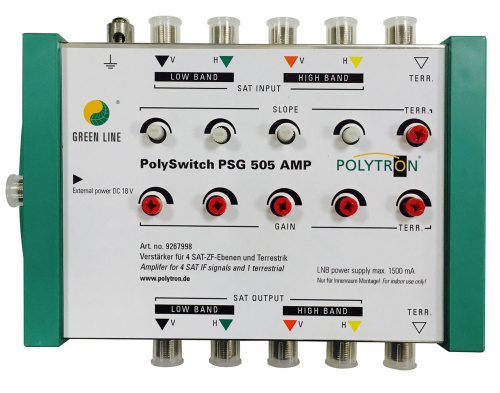 Усилитель ПЧ Polytron PSG 505 Amp POLYTRON — купить по цене от 16&nbsp;900 ₽ | ПрофБезопасность