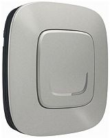 Умный выключатель беспроводной Valena Allure Netatmo 1-кл. IP20 алюминий Legrand — купить по цене от 5&nbsp;428 ₽ | ПрофБезопасность