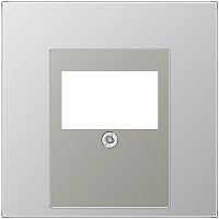 Лицевая панель Jung LS990 metal для 2-м. розетки USB/аудио алюминий Jung — купить по цене от 5&nbsp;476 ₽ | ПрофБезопасность