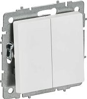 Выключатель без рамки IEK Brite ВС10-2-0-БрАБ 2-кл. Арктический белый IEK — купить по цене от 195 ₽ | ПрофБезопасность