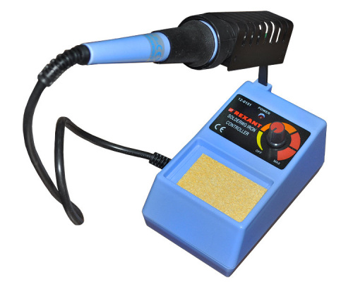 Паяльная станция Rexant R098 (160-480град.C) цифровой дисплей 220В/48Вт Паяльная станция Rexant R098 (160-480град.C) цифровой дисплей 220В/48Вт