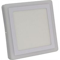 Светильник светодиодный накладной с подсветкой Smartbuy DLB LED 220В 18Вт 3000К IP20 Квадрат Smartbuy — купить по цене от 885 ₽ | ПрофБезопасность