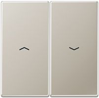 Лицевая панель Jung LS990 metal для 2-кл. выключателя жалюзи сталь Jung — купить по цене от 4&nbsp;950 ₽ | ПрофБезопасность