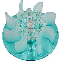 Светильник встраиваемый Fametto/Fiore DLS-F114 G4 BLUE/CLEAR 55мм/20Вт Fametto — купить по цене от 457 ₽ | ПрофБезопасность