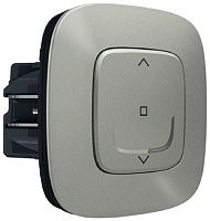 Умный выключатель управления жалюзи Valena Allure Netatmo 1-кл. IP20 алюминий Legrand — купить по цене от 5&nbsp;428 ₽ | ПрофБезопасность