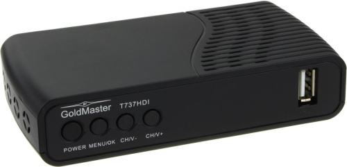 Цифровой эфирный приемник GoldMaster T-737HDI Goldmaster — купить по цене от 990 ₽ | ПрофБезопасность