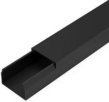 Кабель-канал Промрукав 15x10мм (2000мм) черный (уп. 144м.)