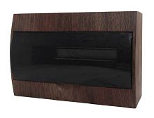 Бокс пластиковый EKF PROxima ЩРН-П-18 (220x360x100мм) IP41 темное дерево 