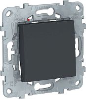 Переключатель без рамки Schneider Electric Unica New 1-кл. проходной антрацит