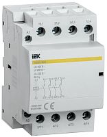 Контактор модульный IEK KARAT КМ63-40М 3п 4НО 63А 230В AC/DC