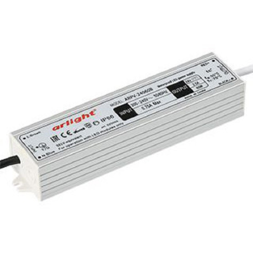 Блок питания для светодиодной ленты Arlight 24В ARPV-24060-B 245 60Вт IP67 Arlight — купить по цене от 2&nbsp;150 ₽ | ПрофБезопасность
