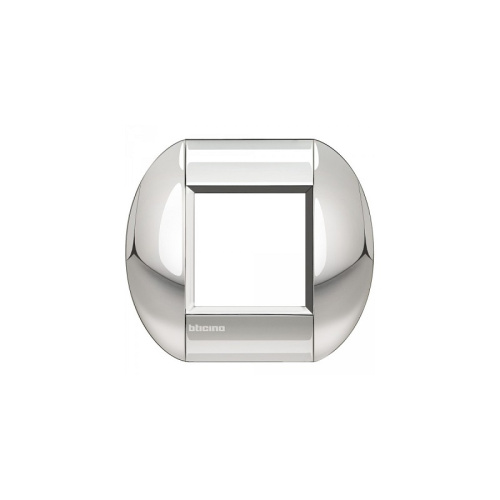 Рамка овальная Legrand BTicino LivingLight 2 мод Хром  Legrand — купить по цене от 3&nbsp;102 ₽ | ПрофБезопасность фото 2