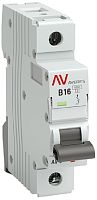 Выключатель автоматический EKF Averes AV-6 1п 16А B 6кА