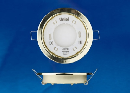 Светильник встраиваемый Uniel GX53/H2 ANTIQUE BRASS GX53 Античная бронза Uniel — купить по цене от 150 ₽ | ПрофБезопасность фото 2