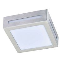 Уценка! Светильник Ecola 3082W GX53 220В 10Вт Квадрат IP65 Cерый