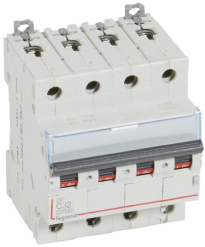 Выключатель автоматический Legrand DX3-E 10000 4п 32А C 16кА