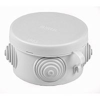 Коробка распределительная Рувинил ОП 70x50мм IP55 серый 67020