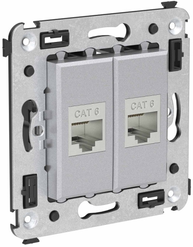 Розетка компьютерная экранированная без рамки DKC Avanti 2-м. RJ45+RJ45 6е закаленная сталь, DKC, купить, цена, доставка, безопасность Розетка компьютерная экранированная без рамки DKC Avanti 2-м. RJ45+RJ45 6е закаленная сталь DKC — купить по цене от 5 088 ₽ | ПрофБезопасность