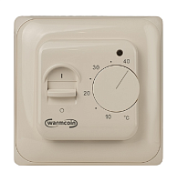 Терморегулятор механический W70 (Beige) 16А бежевый Warmcoin — купить по цене от 750 ₽ | ПрофБезопасность