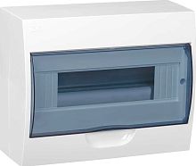 Бокс IEK Krepta 3 ЩРН-П-12 200x255x97 IP41 прозрачная дверь IEK — купить по цене от 1&nbsp;380 ₽ | ПрофБезопасность
