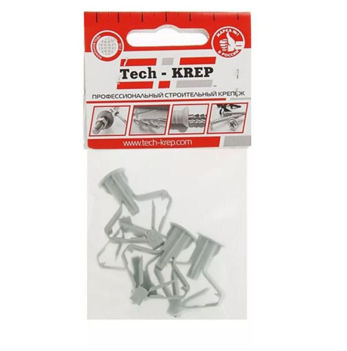 Дюбель бабочка для гипсокартона Tech-Krep TNF-W 10х50 (уп.4шт) 111488
