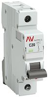 Выключатель автоматический EKF Averes AV-6 1п 20А C 6кА