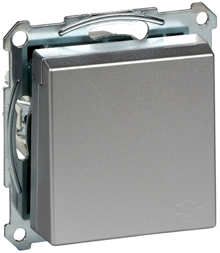 Розетка с заземлением без рамки Schneider Electric Merten System M 1-м. крышка алюминий , Schneider Electric, купить, цена, доставка, безопасность Розетка с заземлением без рамки Schneider Electric Merten System M 1-м. крышка алюминий Schneider Electric — купить по цене от 1 680 ₽ | ПрофБезопасность