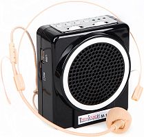 Усилитель голоса поясной TerraSound M-180 черный