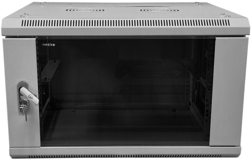 Шкаф настенный 19″ Netko WMA 18U (600х600х905) серый, разобранный картинка