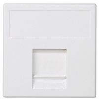 Адаптер модульный Simon Connect Cima/K45 1-м. 2 мод. для RJ45 белый