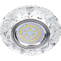 Светильник встраиваемый Ecola Розы MR16 LD7071 GU5.3 Прозрачный/хром/35х125 Ecola — купить по цене от 290 ₽ | ПрофБезопасность
