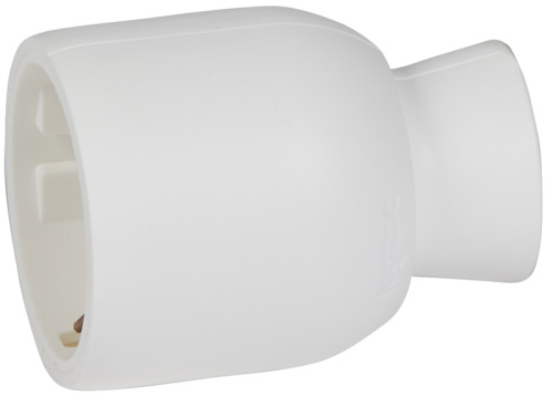 Розетка штепсельная с заземлением прямая Legrand Helium 16А белый