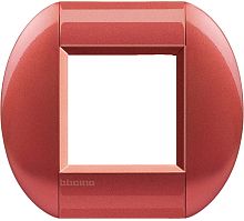 Рамка овальная Legrand BTicino LivingLight 2 мод Малина 