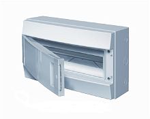 Бокс ABB Mistral41 ЩРН-П-18 (262x387x119мм) IP41 белая дверца 1SPE007717F9976