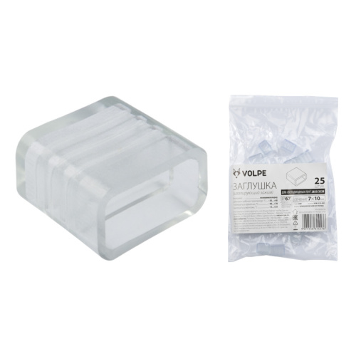 Заглушка торцевая Uniel UCW-K14 CLEAR 005 POLYBAG ULS 7х14, Uniel, купить, цена, доставка, безопасность фото 2 Заглушка торцевая Uniel UCW-K14 CLEAR 005 POLYBAG ULS 7х14 Uniel — купить по цене от 15 ₽ | ПрофБезопасность фото 2