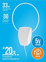 Антенна комнатная активная РЭМО BAS-5152-USB Иргиз (кабель 5м)