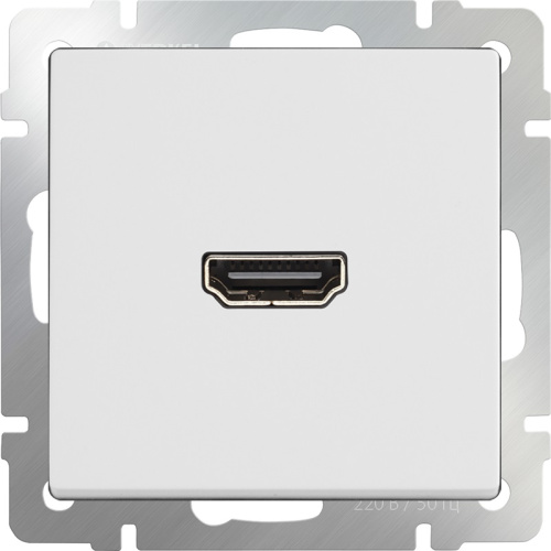 Розетка HDMI без рамки Werkel 1-м. белый глянцевый, Werkel, купить, цена, доставка, безопасность фото 2 Розетка HDMI без рамки Werkel 1-м. белый глянцевый Werkel — купить по цене от 1 950 ₽ | ПрофБезопасность фото 2