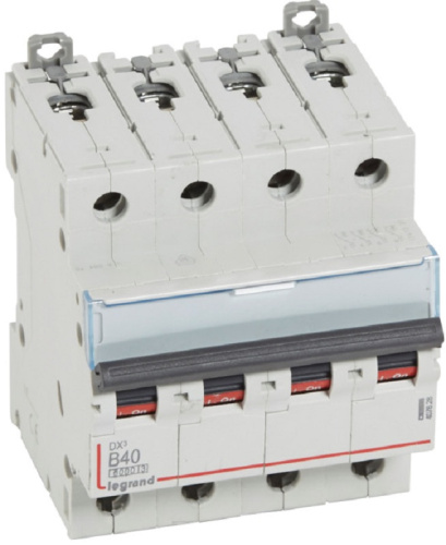 Выключатель автоматический Legrand DX3-E 6000 4п 40А B 10кА