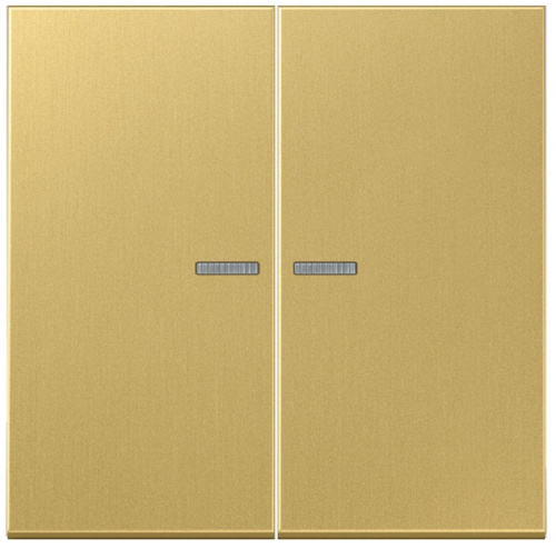 Лицевая панель Jung LS990 metal для 2-кл. выключателя с подсветкой латунь, Jung, купить, цена, доставка, безопасность Лицевая панель Jung LS990 metal для 2-кл. выключателя с подсветкой латунь Jung — купить по цене от 9 647 ₽ | ПрофБезопасность