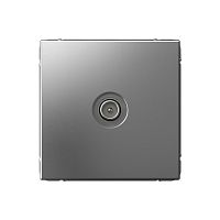 Розетка TV Оконечная без рамки Systeme Electric ArtGallery  1-м. сталь Systeme Electric — купить по цене от 1&nbsp;196 ₽ | ПрофБезопасность