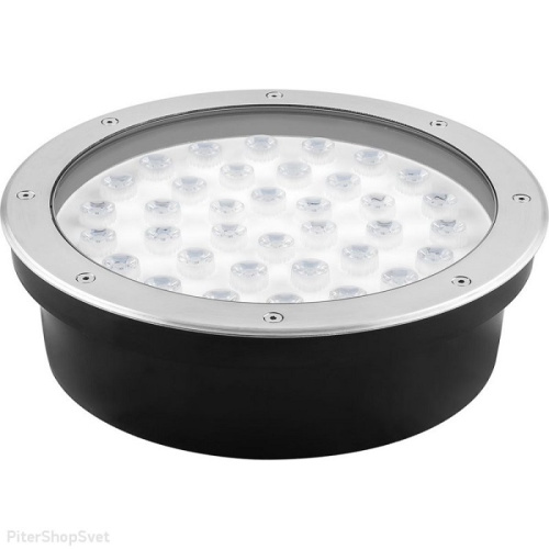 Светильник тротуарный (грунтовый) Feron ДВУ-36w 2700К IP67 круг (SP2703) Feron — купить по цене от 11&nbsp;500 ₽ | ПрофБезопасность