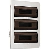 Бокс IEK Krepta 3 ЩРВ-П-36 503x342x88 IP41 прозрачная дверь