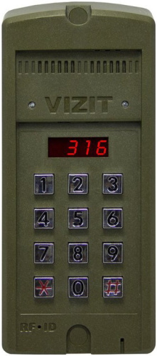 Аудиопанель вызывная Vizit БВД-316F
